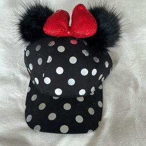 DISNEY MINNIE MOUSE HAT, ACCESSORIES BY DISNEY